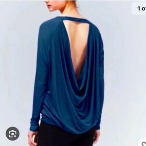 Wilfred Draped Open back Blouse